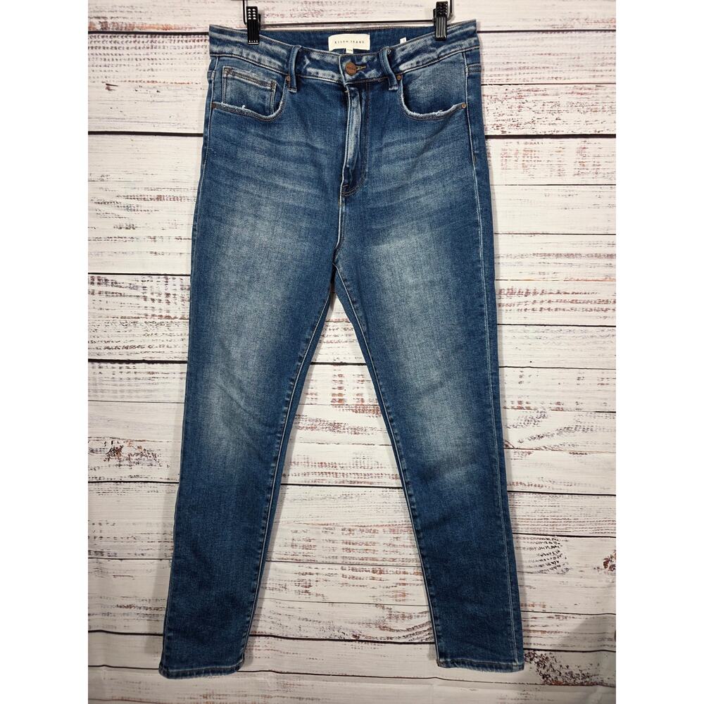 RISEN Jeans Women 11/30 Medium Wash High Rise Skinny Stretch Denim Mid Rise